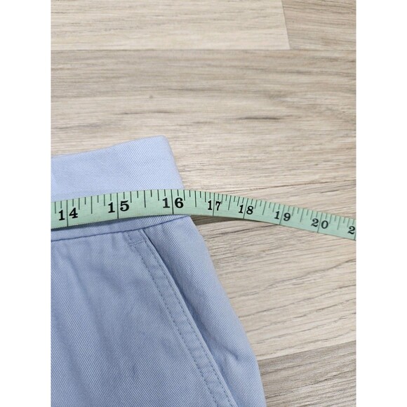 J. Crew Womens Blue Chino Shorts Size 6 Classic Preppy - Picture 4 of 9